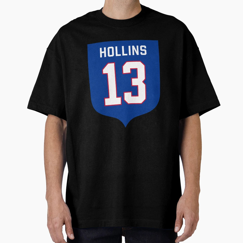 Mack Hollins 13 Emblem T-Shirt - Minimalist Print Men Women - T-Shirt, Sweatshirt, Hoodie