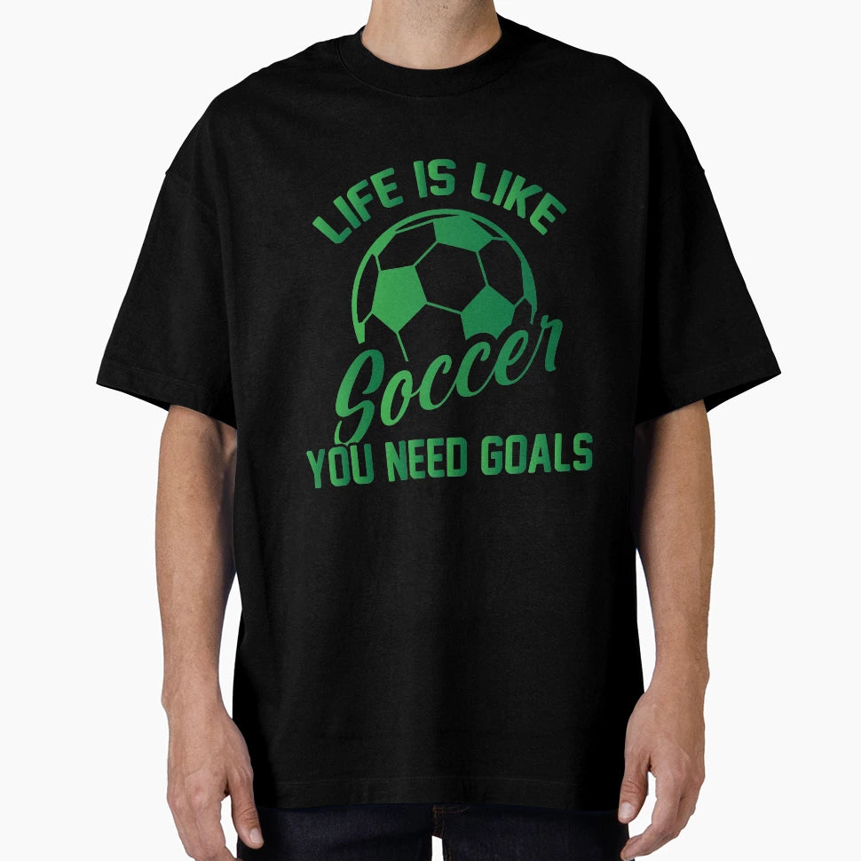 Soccer T-Shirt - Aesthetic Graphic Unisex - T-Shirt, Sweatshirt, Hoodie