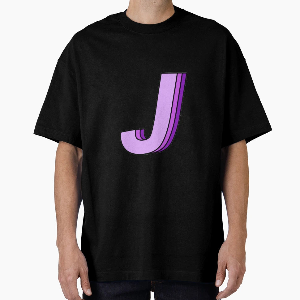 Purple J T-Shirt - Unique Graphic Men Women - T-Shirt, Sweatshirt, Hoodie