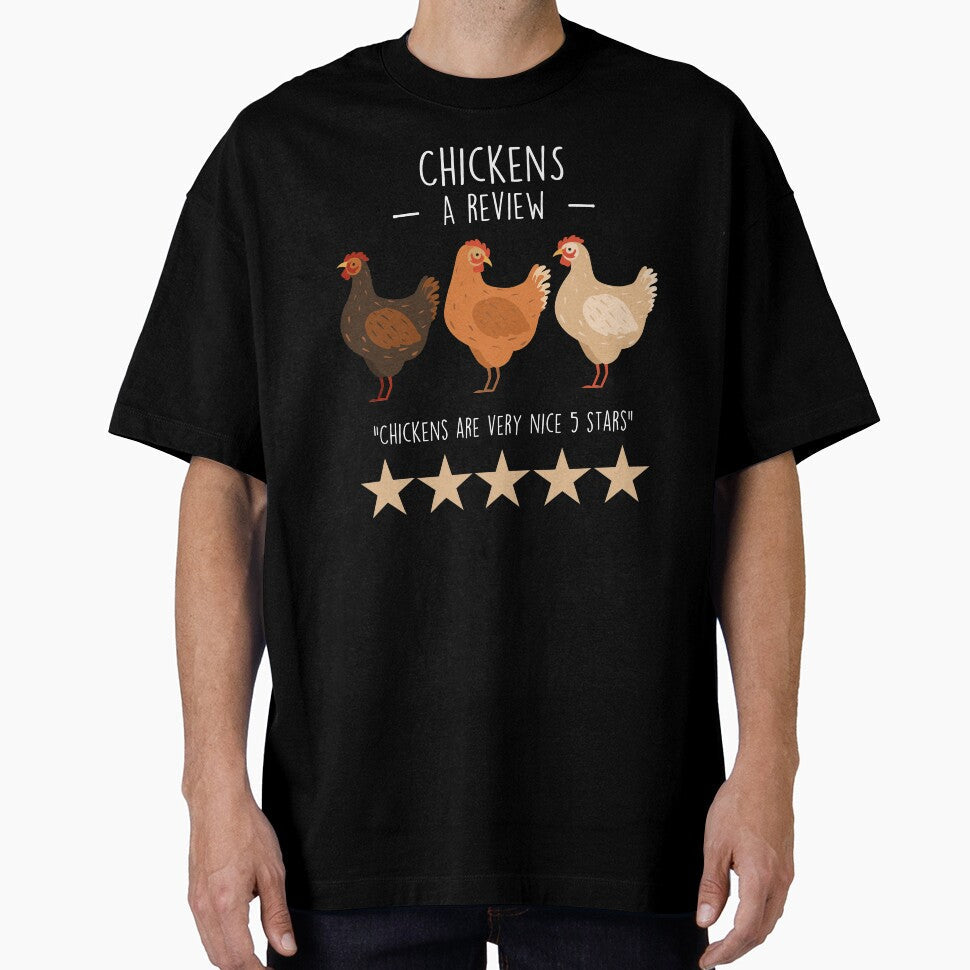 Chicken Review by Clara Hollins - Adult & Kids T-Shirts, Sweatshirts & Hoodies apparel design preview 1