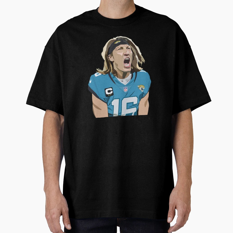 Trevor Lawrence Stats 16 T-Shirt - Trendy Graphic for Adults - T-Shirt, Sweatshirt, Hoodie