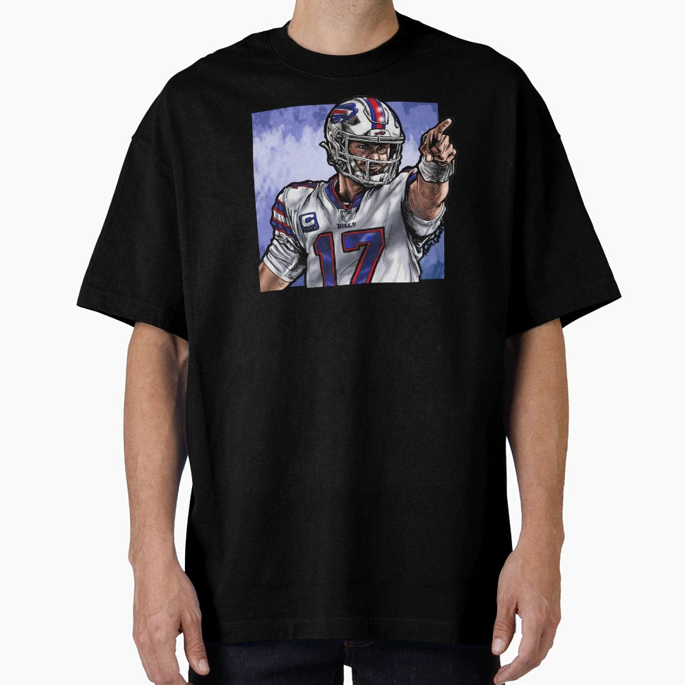 Allen First Down T-Shirt - Aesthetic Graphic for Adults - T-Shirt, Sweatshirt, Hoodie