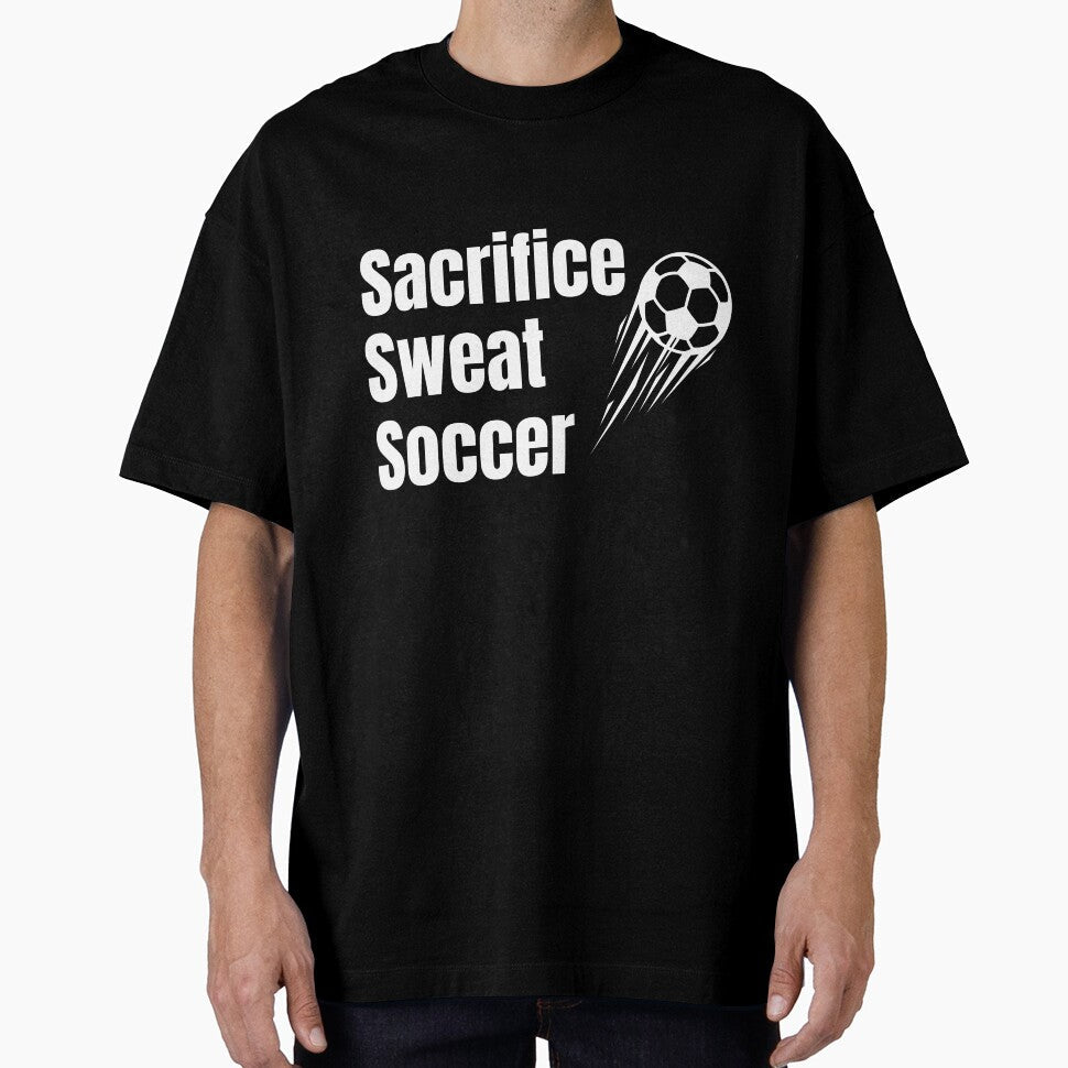 Sacrifice, Sweat, Soccer white by VasInd - Adult & Kids T-Shirts, Sweatshirts & Hoodies apparel design preview 1