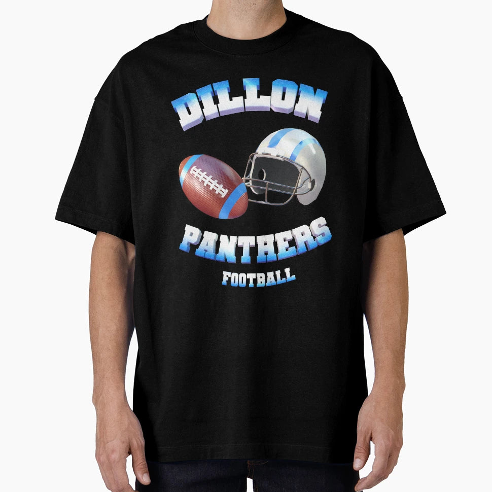 Dillon Panthers Football T-Shirt - Custom Art Print Unisex - T-Shirt, Sweatshirt, Hoodie