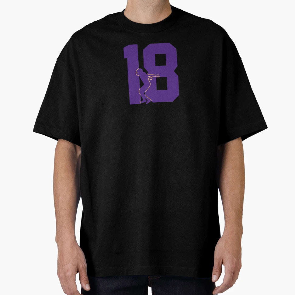 JJ 18 Minnesota Football Icon T-Shirt - Unique Graphic Unisex - T-Shirt, Sweatshirt, Hoodie