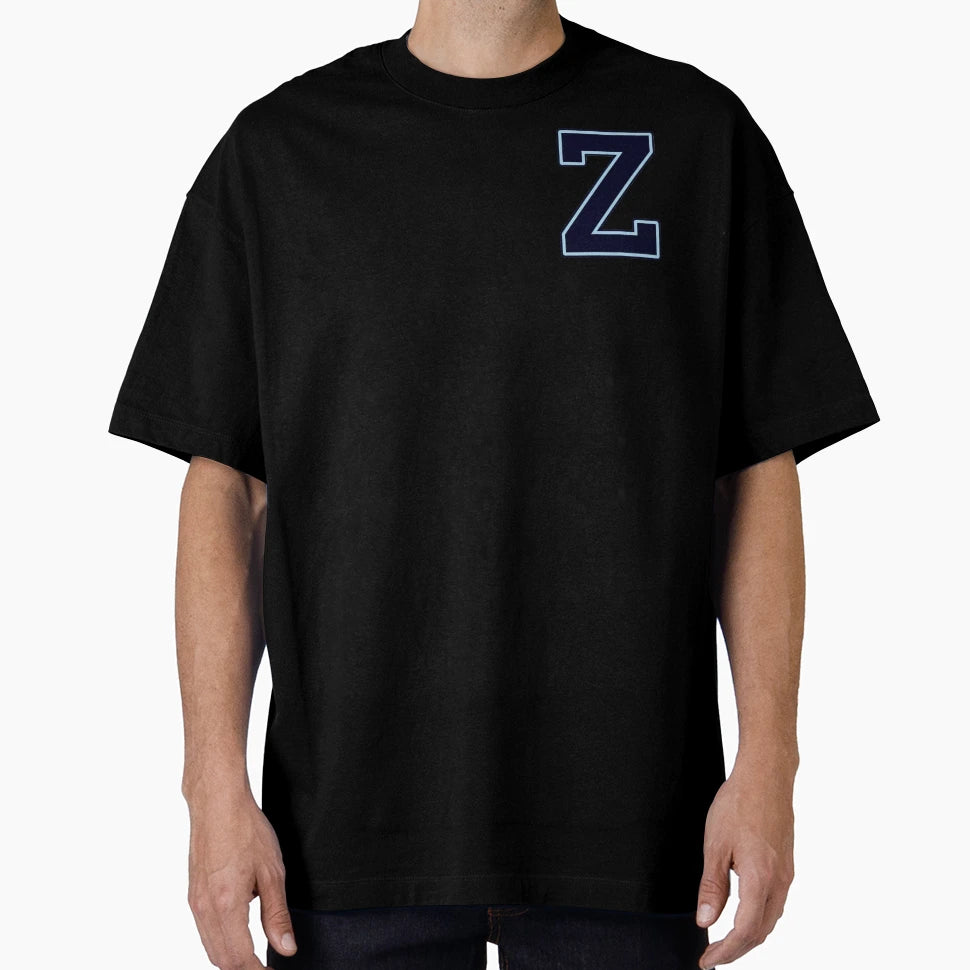 Navy Blue Letter Y Initial Monogram T-Shirt - Custom Art Print for Adults - T-Shirt, Sweatshirt, Hoodie