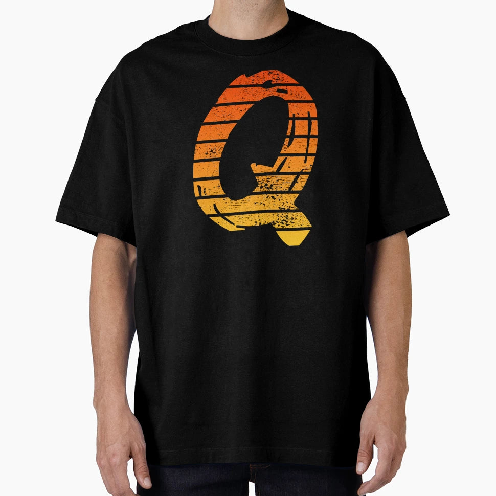 Letter Q Initials T-Shirt - Novelty Apparel Unisex - T-Shirt, Sweatshirt, Hoodie