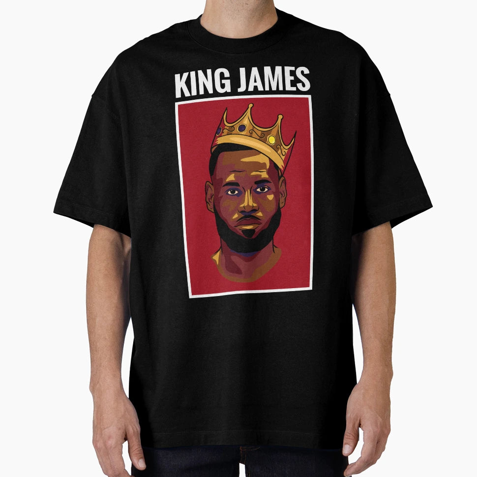 King James T-Shirt - Novelty Apparel for Adults - T-Shirt, Sweatshirt, Hoodie