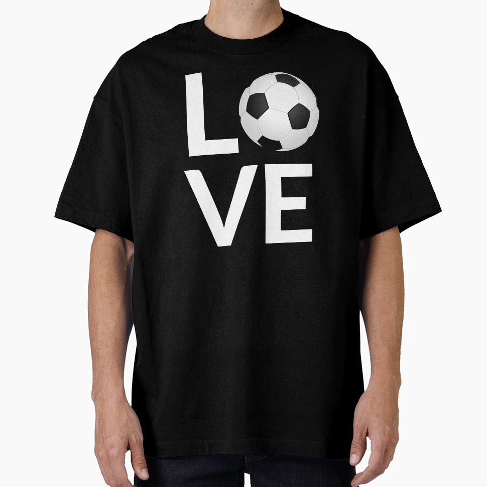 Soccer Is My Love T-Shirt - Minimalist Print Men Women - T-Shirt, Sweatshirt, Hoodie