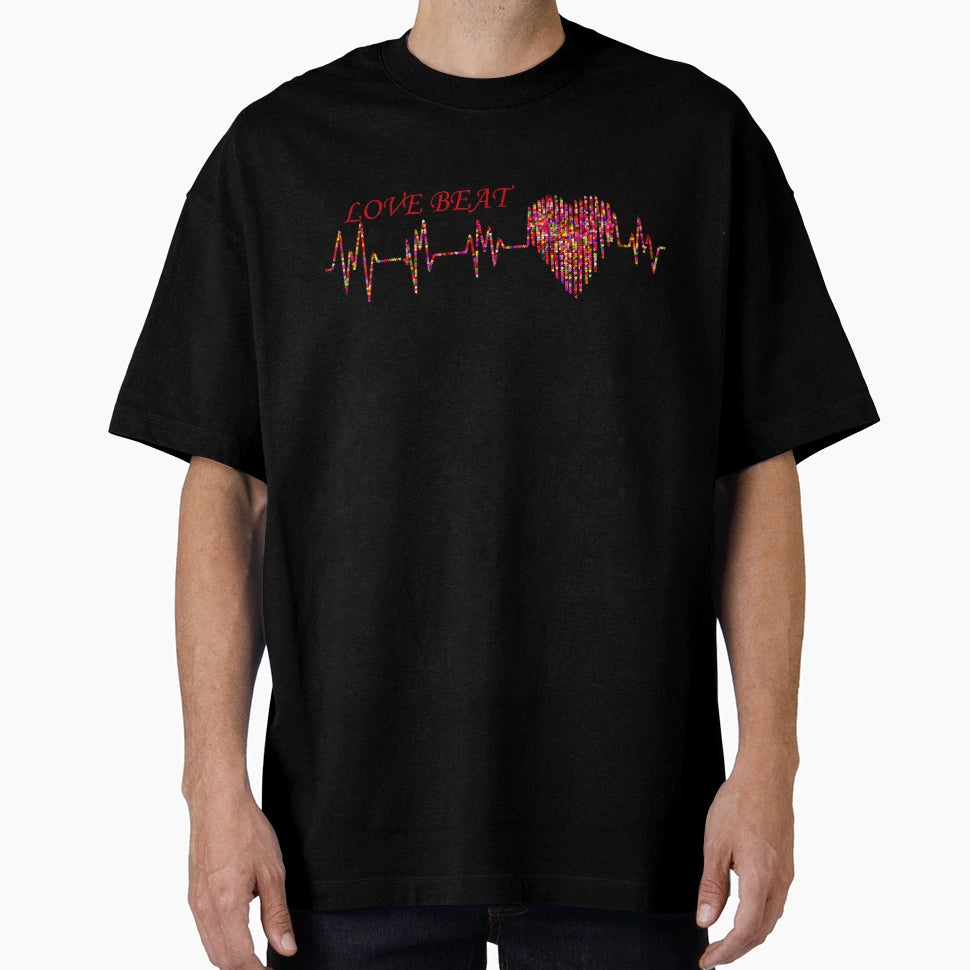 Love Beat Valentines Days Gifts T-Shirt - Fun Novelty Design Unisex - T-Shirt, Sweatshirt, Hoodie