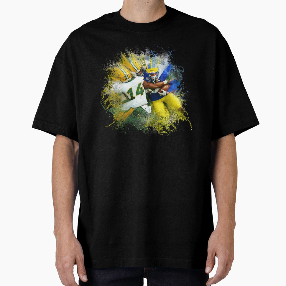 Football Splash T-Shirt - Unique Graphic Men Women - T-Shirt, Sweatshirt, Hoodie