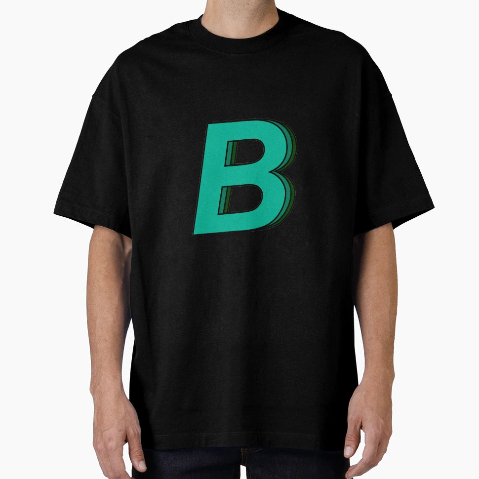 Green B T-Shirt - Trendy Graphic for Adults - T-Shirt, Sweatshirt, Hoodie