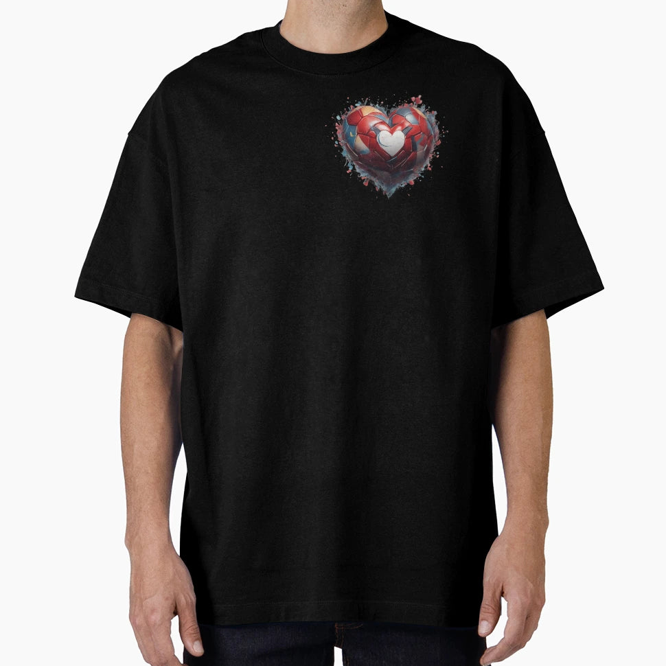 Simbolo De Amor Al Futbol T-Shirt - Unique Graphic for Adults - T-Shirt, Sweatshirt, Hoodie