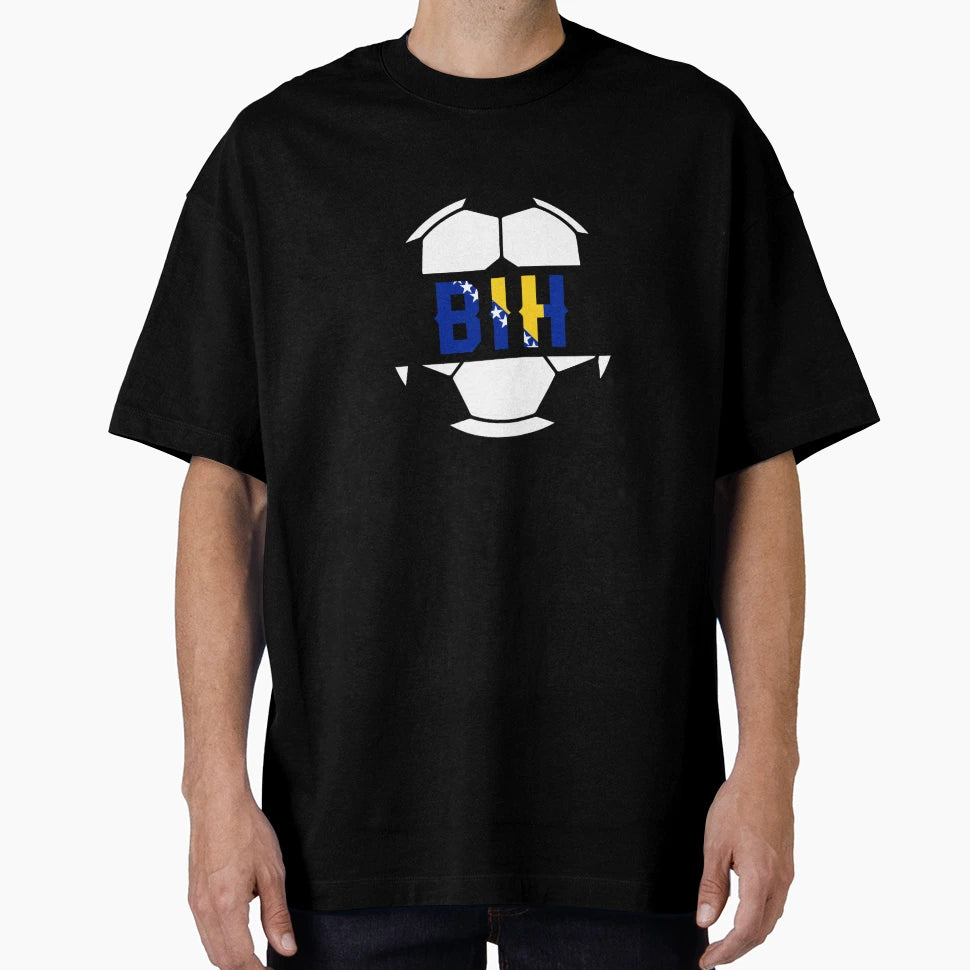 Bosnia And Herzegovina Soccer Bih T-Shirt - Minimalist Print Unisex - T-Shirt, Sweatshirt, Hoodie