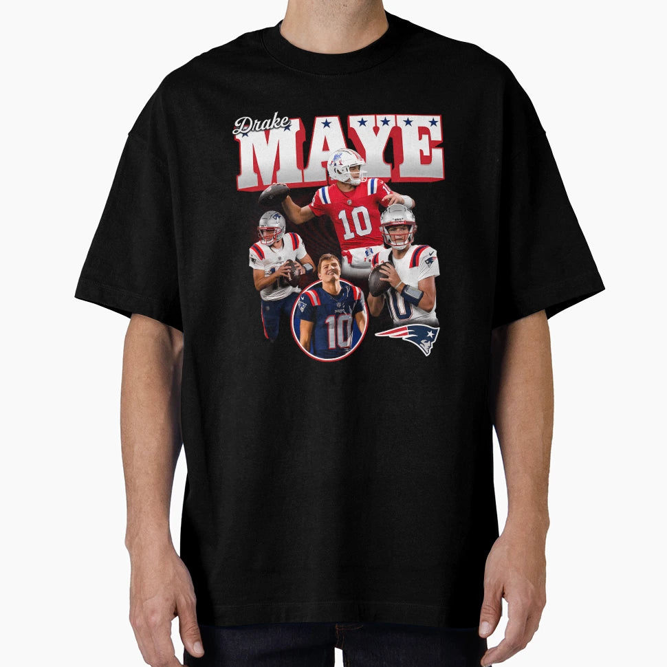 Drake Maye T-Shirt - Trendy Graphic Men Women - T-Shirt, Sweatshirt, Hoodie