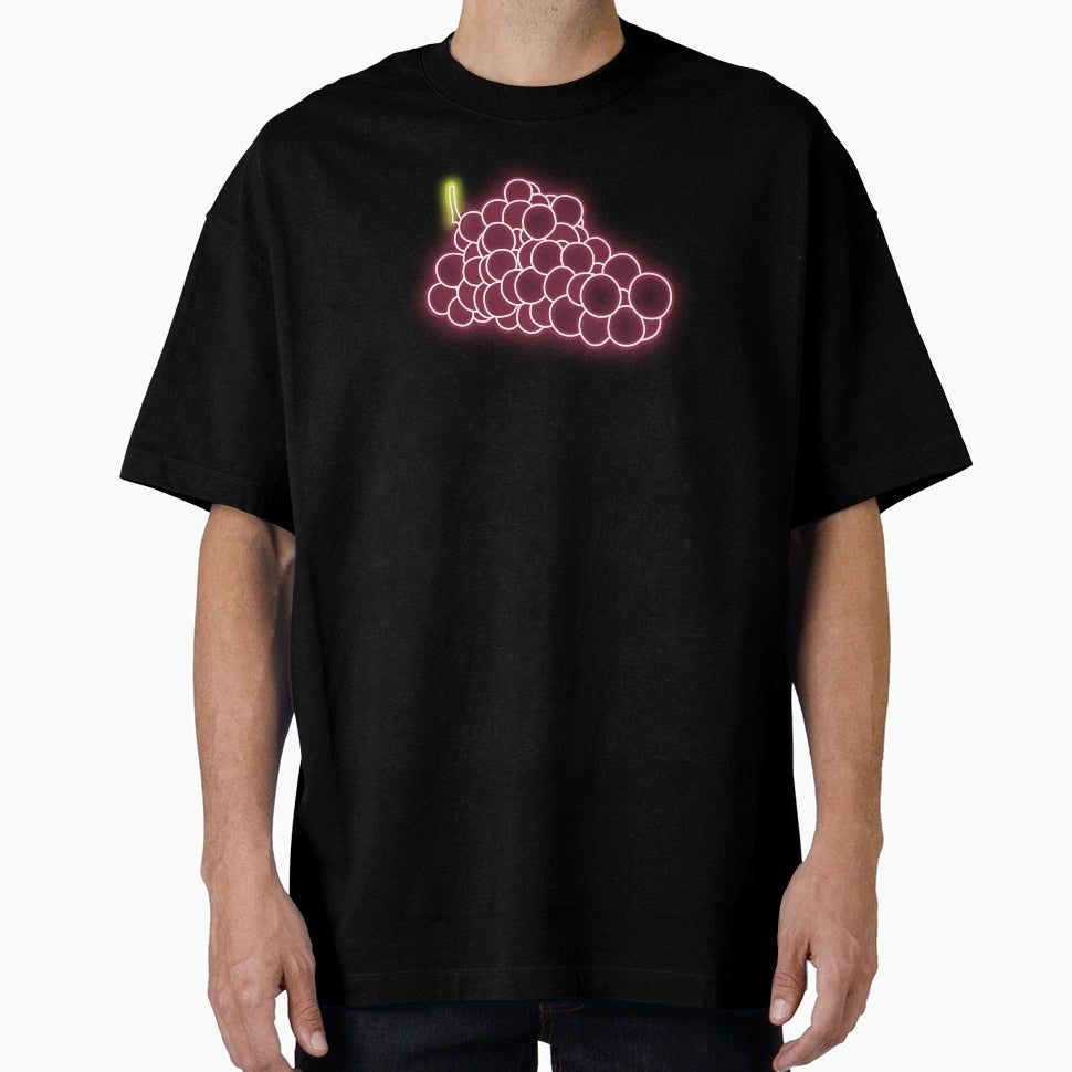 Heartbeat Neon Grape T-Shirt - Novelty Apparel Men Women - T-Shirt, Sweatshirt, Hoodie