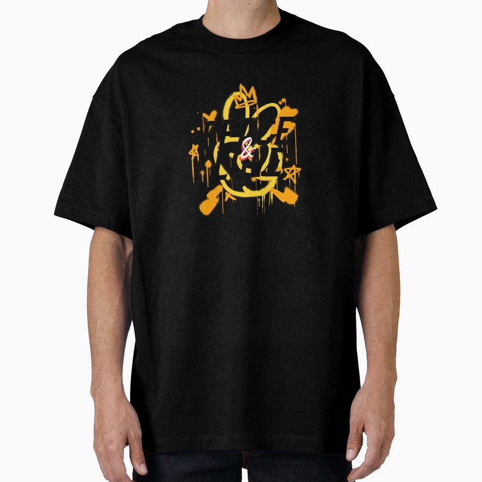 Peace Love Graphiti T-Shirt - Aesthetic Graphic Men Women - T-Shirt, Sweatshirt, Hoodie