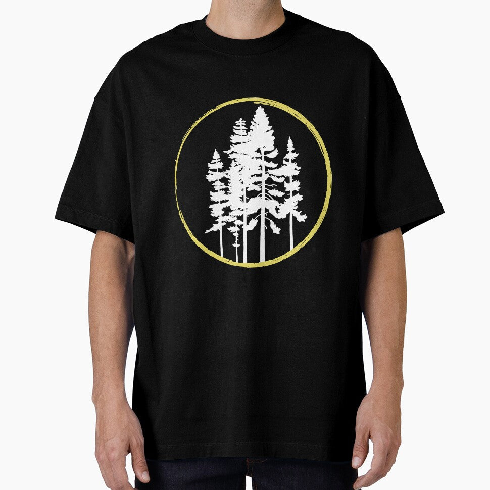 Tree Pines National Park Camping by YesterDayCheck - Adult & Kids T-Shirts, Sweatshirts & Hoodies apparel design preview 1