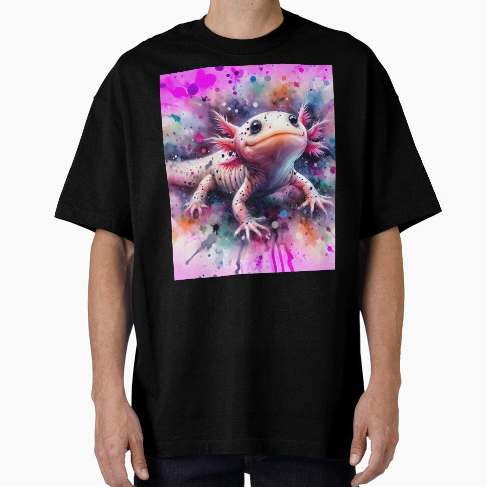 Axolotl Art #88 Lovers by ksgraphics222 - Adult & Kids T-Shirts, Sweatshirts & Hoodies apparel design preview 1