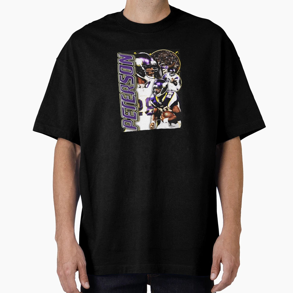 Adrian Peterson Minnesota T-Shirt - Casual Everyday Wear for Adults - T-Shirt, Sweatshirt, Hoodie