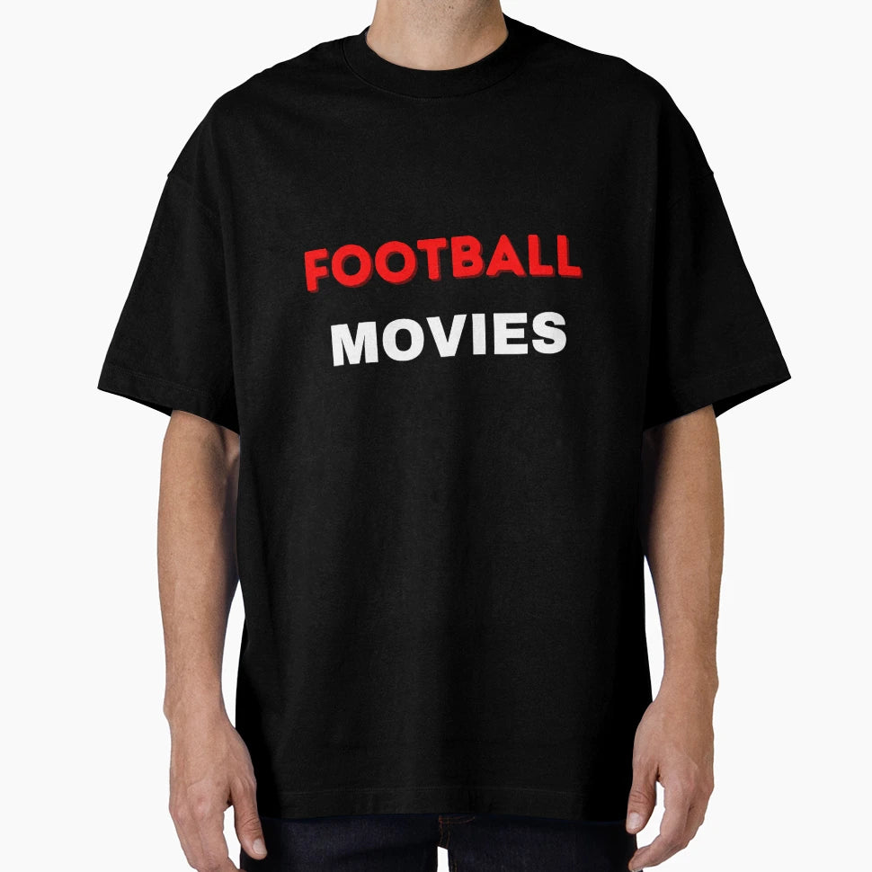 I Love Football Movies T-Shirt - Custom Art Print Unisex - T-Shirt, Sweatshirt, Hoodie