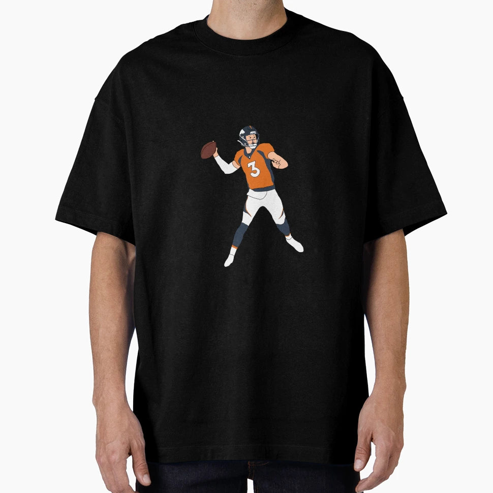 Denver Broncos Drew Lock T-Shirt - Streetwear Style Unisex - T-Shirt, Sweatshirt, Hoodie