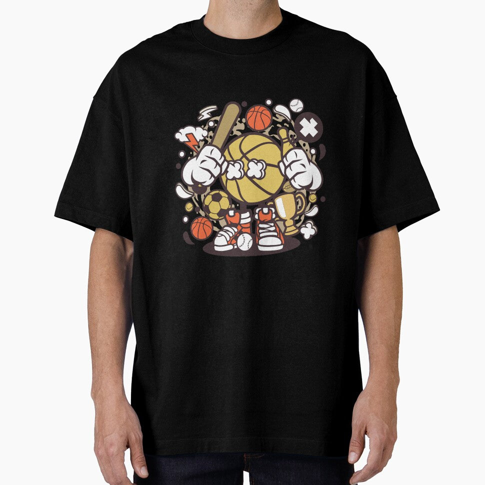 Sports kids by K-ARO - Adult & Kids T-Shirts, Sweatshirts & Hoodies apparel design preview 1