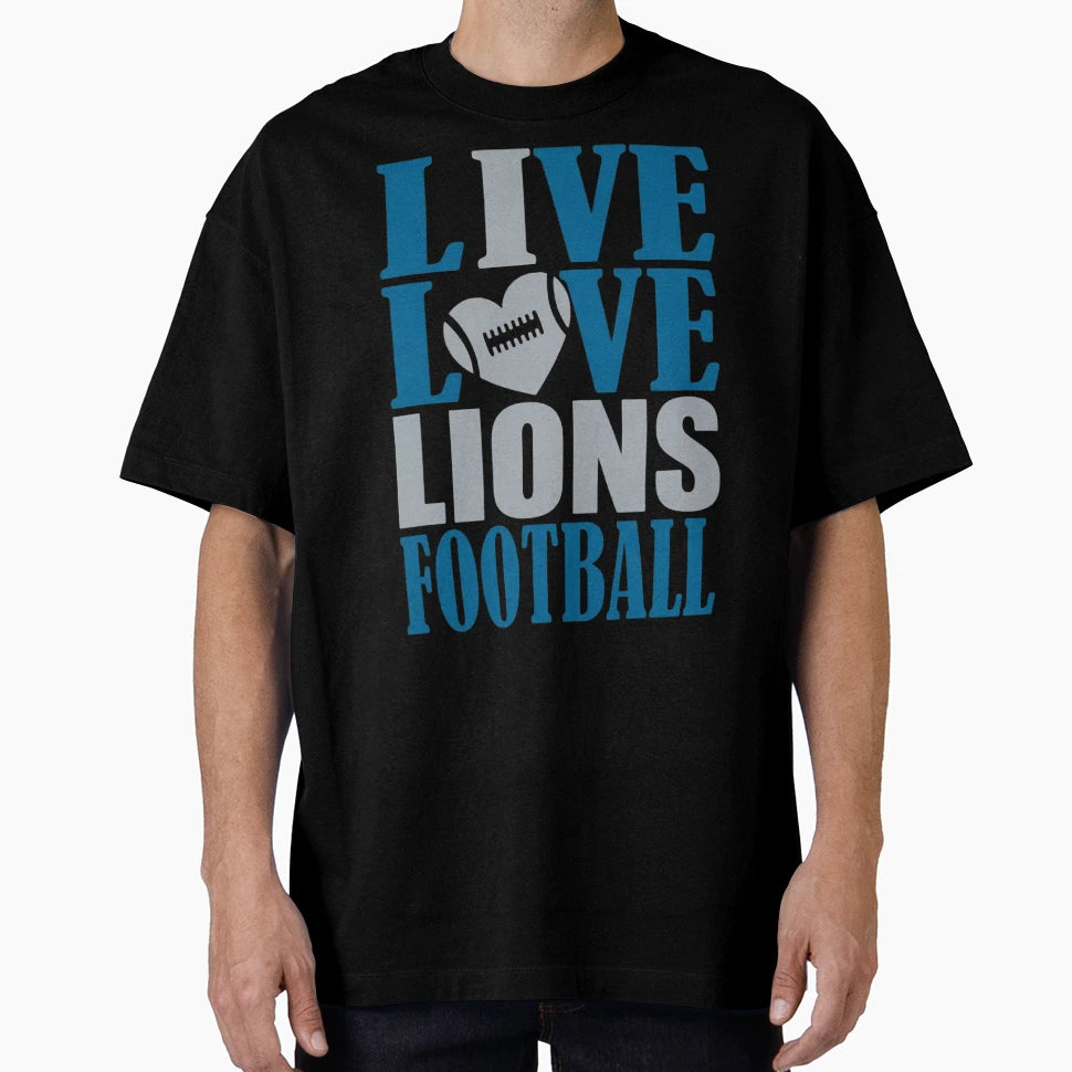 Football Detroit Lions T-Shirt - Streetwear Style for Adults - T-Shirt, Sweatshirt, Hoodie