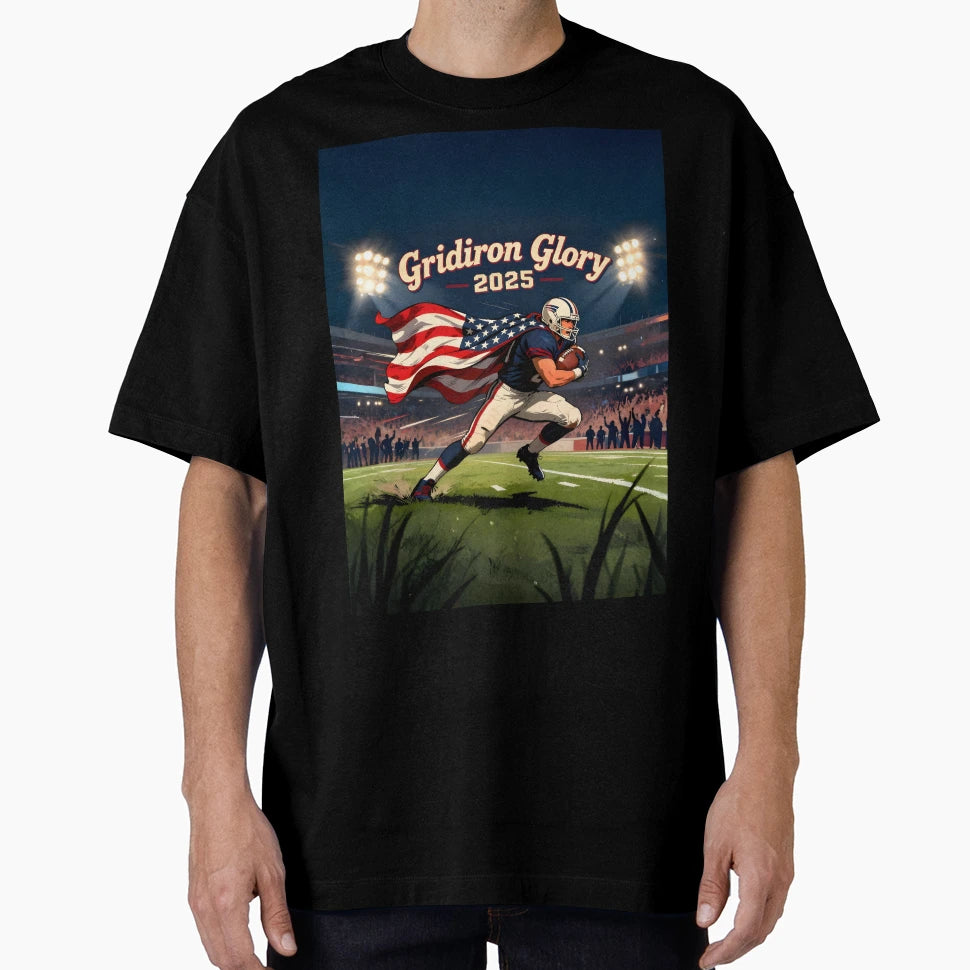 Gridiron Glory 2025 T-Shirt - Trendy Graphic Men Women - T-Shirt, Sweatshirt, Hoodie