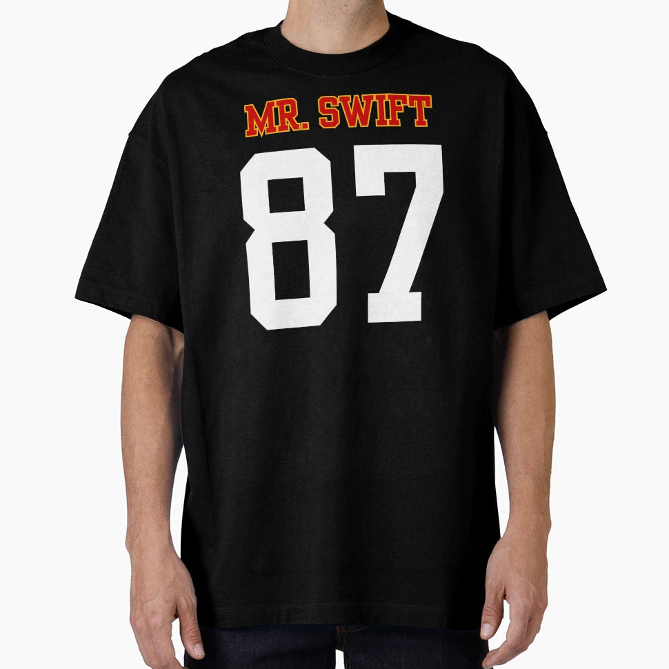 Mr Swift Kelce And Chiefs 87 T-Shirt - Trendy Graphic Men Women - T-Shirt, Sweatshirt, Hoodie