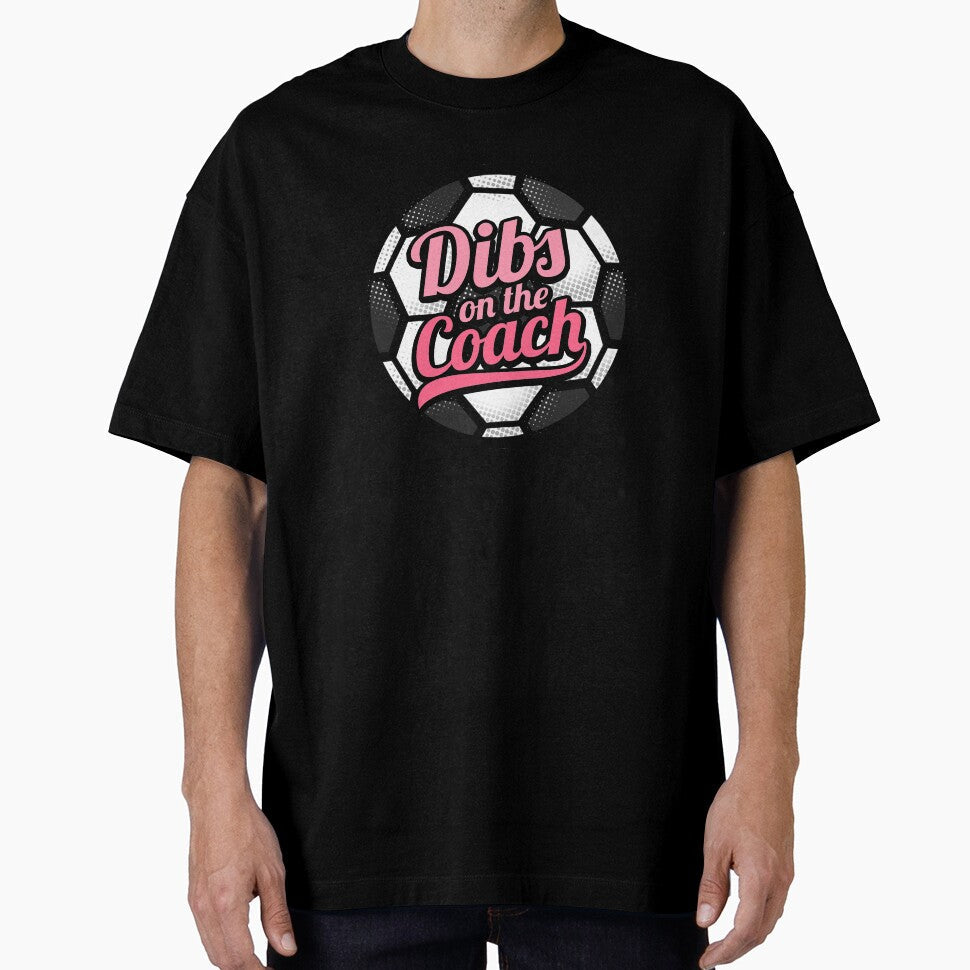 Dibs On The Coach Girls Soccer Training by biNutz - Adult & Kids T-Shirts, Sweatshirts & Hoodies apparel design preview 1