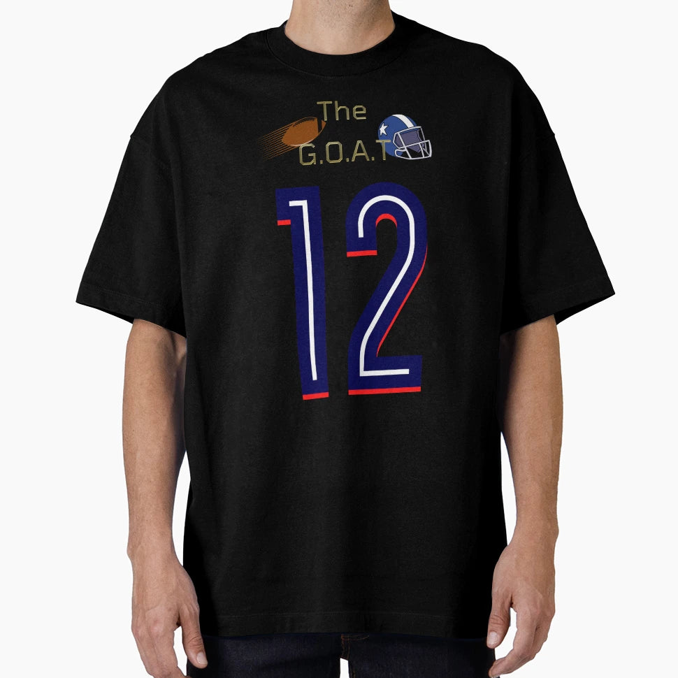 G O T Number 12 Football T-Shirt - Minimalist Print Unisex - T-Shirt, Sweatshirt, Hoodie