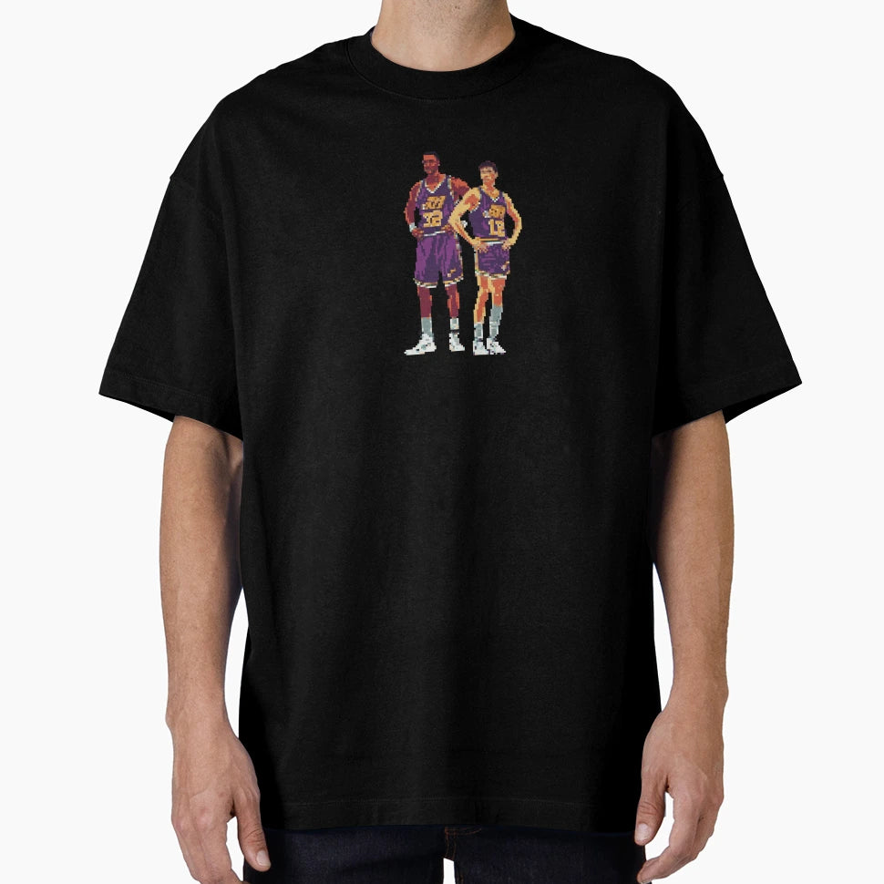 John Stockton And Karl Malone T-Shirt - Unique Graphic for Adults - T-Shirt, Sweatshirt, Hoodie