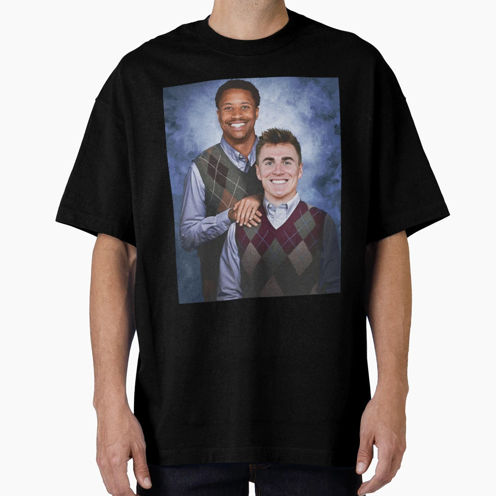 Bo Nix Courtland Sutton T-Shirt - Aesthetic Graphic Unisex - T-Shirt, Sweatshirt, Hoodie