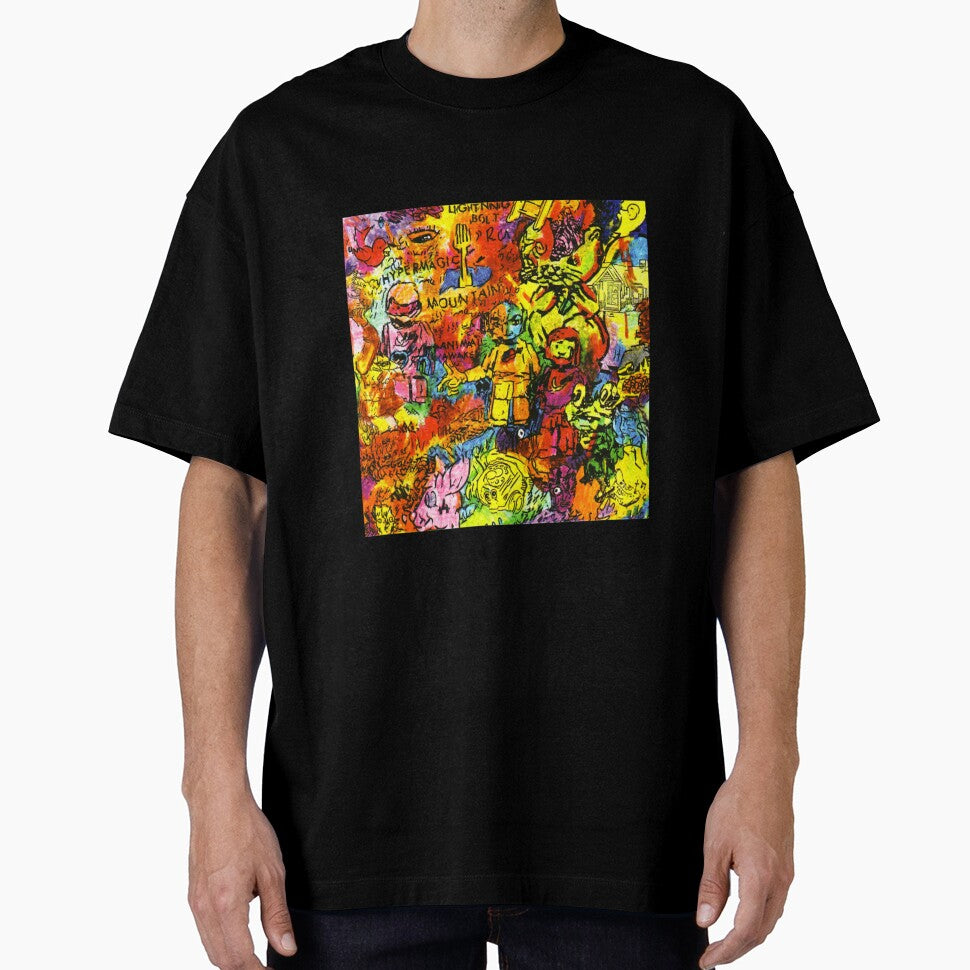 Lightning Bolt Hypermagic Mountain by TimeFliesClocks - Adult & Kids T-Shirts, Sweatshirts & Hoodies apparel design preview 1