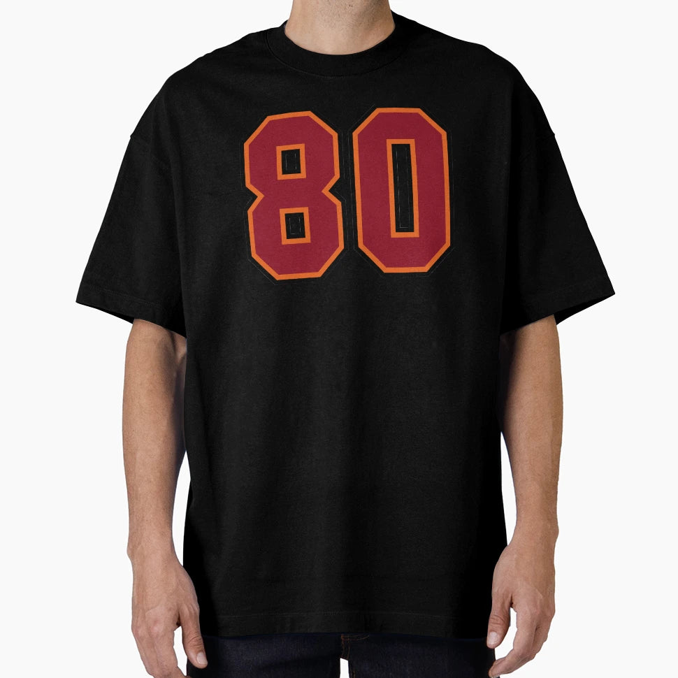 Number 80 Sports Tampa Eighty Jersey T-Shirt - Unique Graphic for Adults - T-Shirt, Sweatshirt, Hoodie