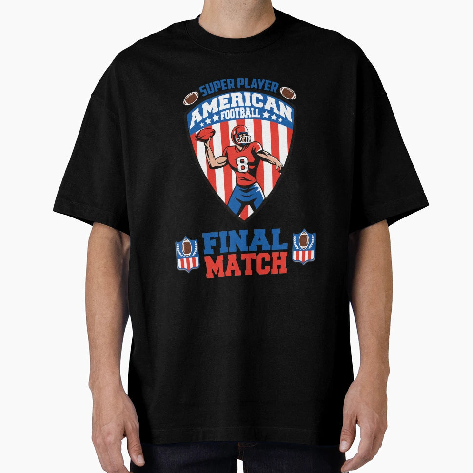 American Football Lover T-Shirt - Graphic Print Men Women - T-Shirt, Sweatshirt, Hoodie