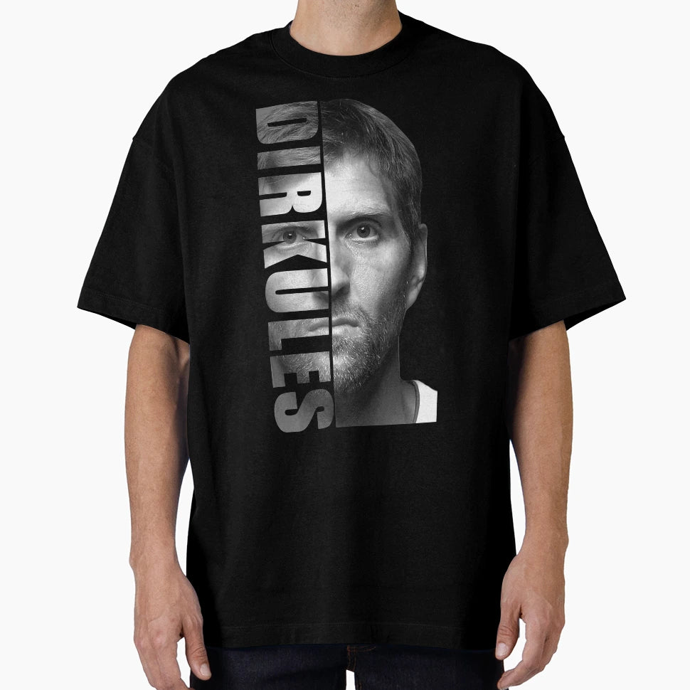 Dirk Nowitzki Dirkules T-Shirt - Custom Art Print Unisex - T-Shirt, Sweatshirt, Hoodie