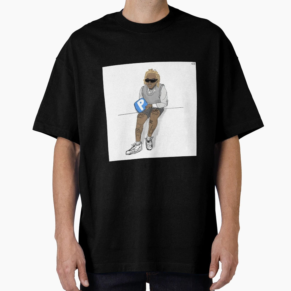 Pushin Tushin T-Shirt - Custom Art Print for Adults - T-Shirt, Sweatshirt, Hoodie