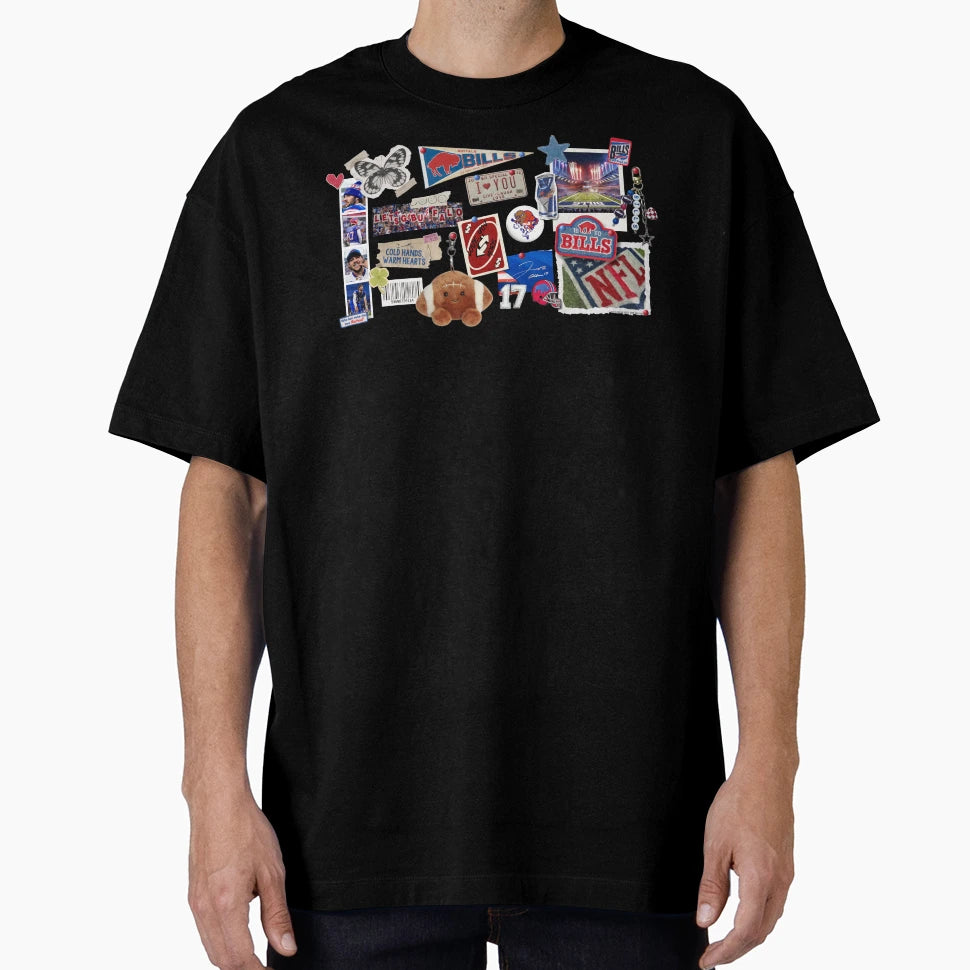 JA Collage T-Shirt - Aesthetic Graphic for Adults - T-Shirt, Sweatshirt, Hoodie