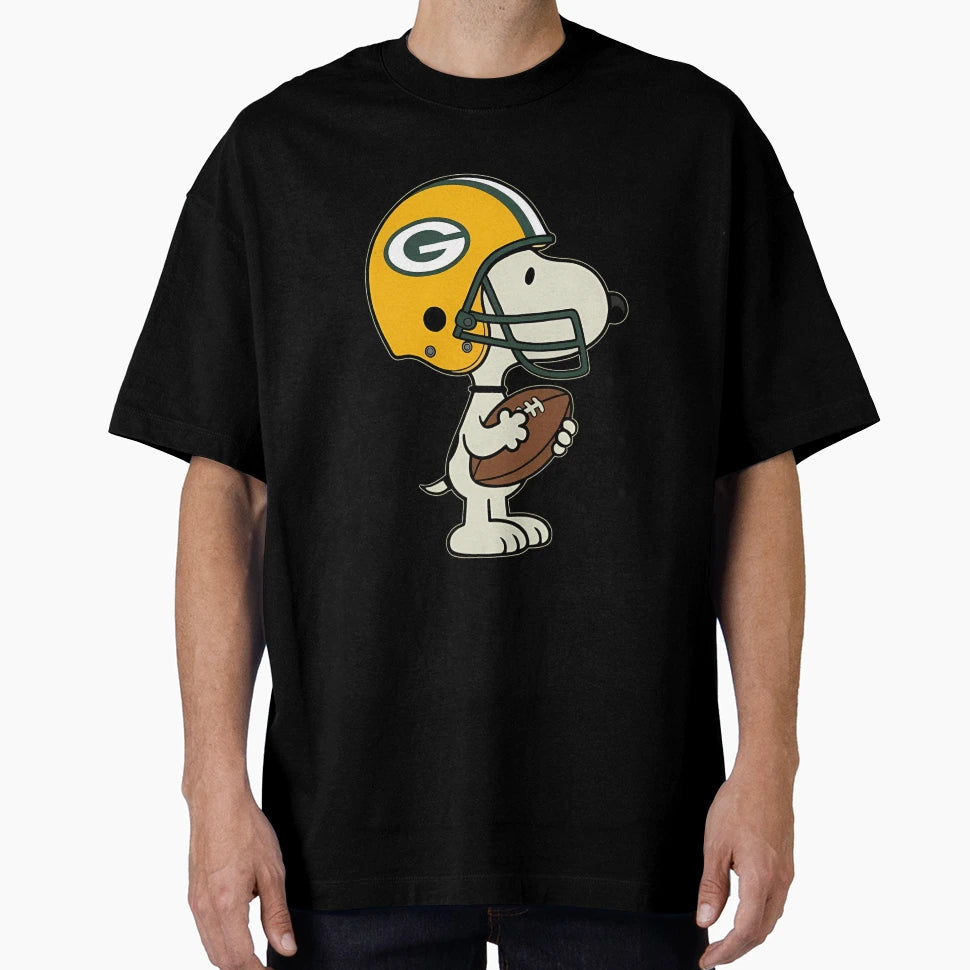 Snoopy Greenbay Packers Game Day T-Shirt - Fun Novelty Design Men Women - T-Shirt, Sweatshirt, Hoodie