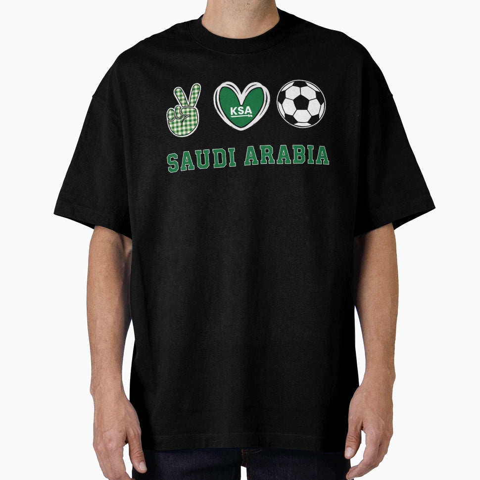 Saudi Arabia Inspired Everyday T-Shirt - Minimalist Print Men Women - T-Shirt, Sweatshirt, Hoodie