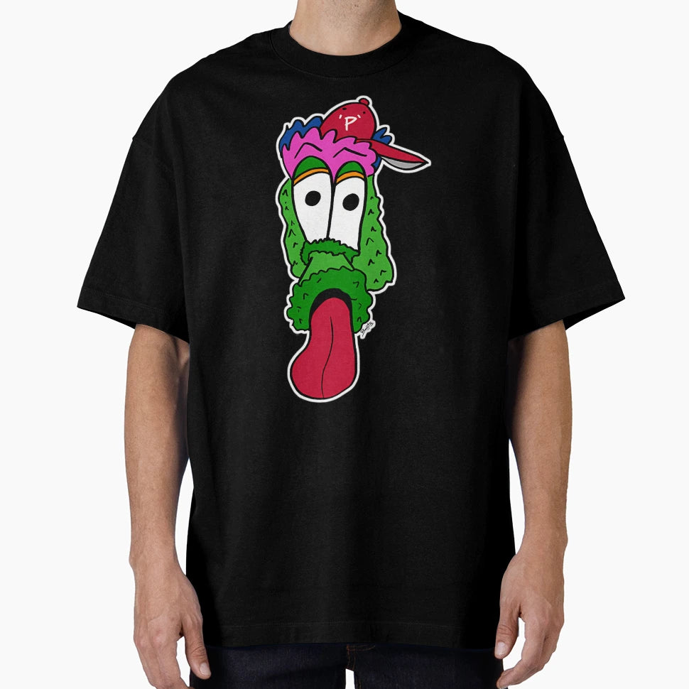 Phil E Phanatic Phillies T-Shirt - Novelty Apparel for Adults - T-Shirt, Sweatshirt, Hoodie
