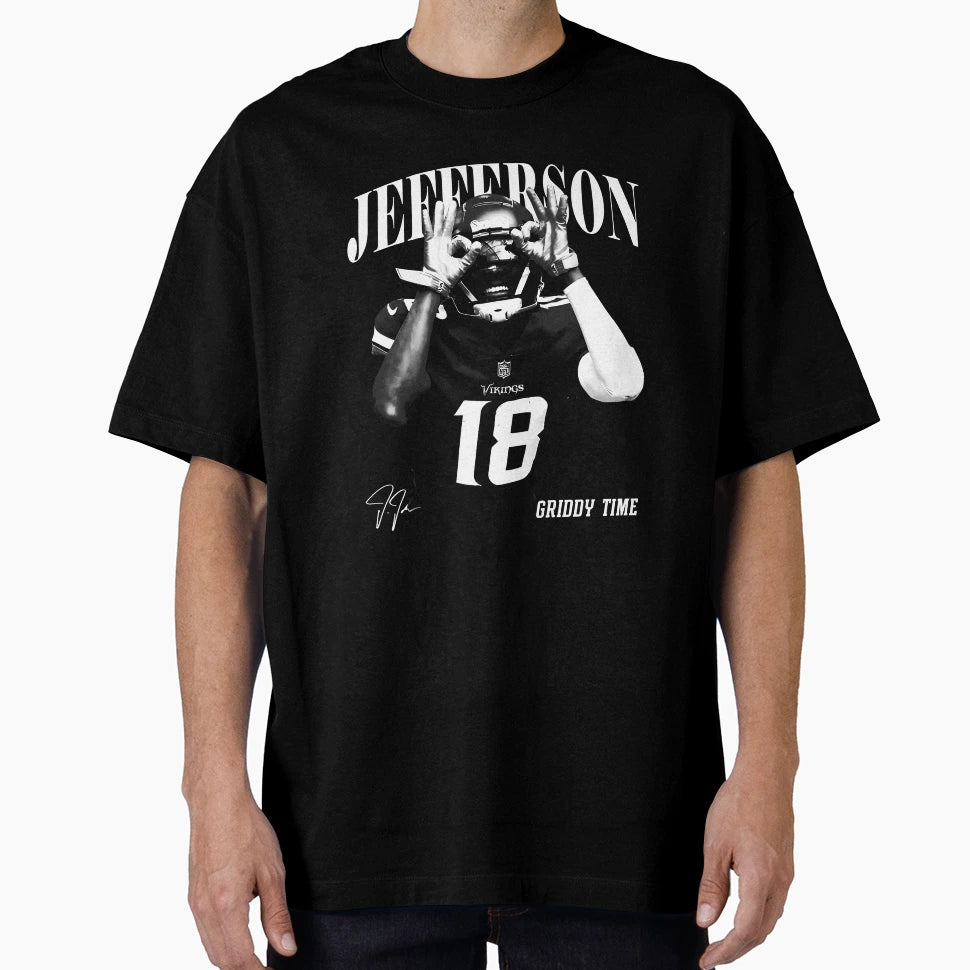 JJ Viking Minnesota Football T-Shirt - Novelty Apparel for Adults - T-Shirt, Sweatshirt, Hoodie