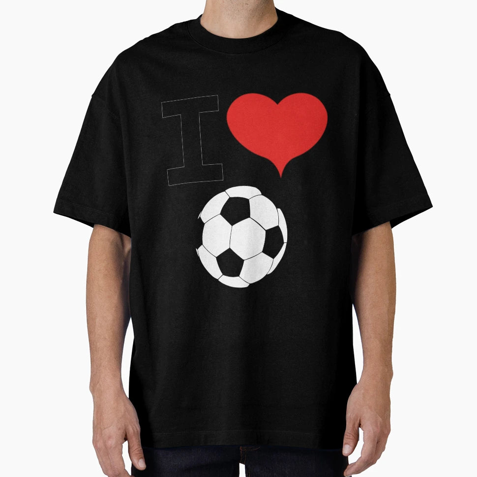 I Love Football T-Shirt - Unique Graphic Unisex - T-Shirt, Sweatshirt, Hoodie