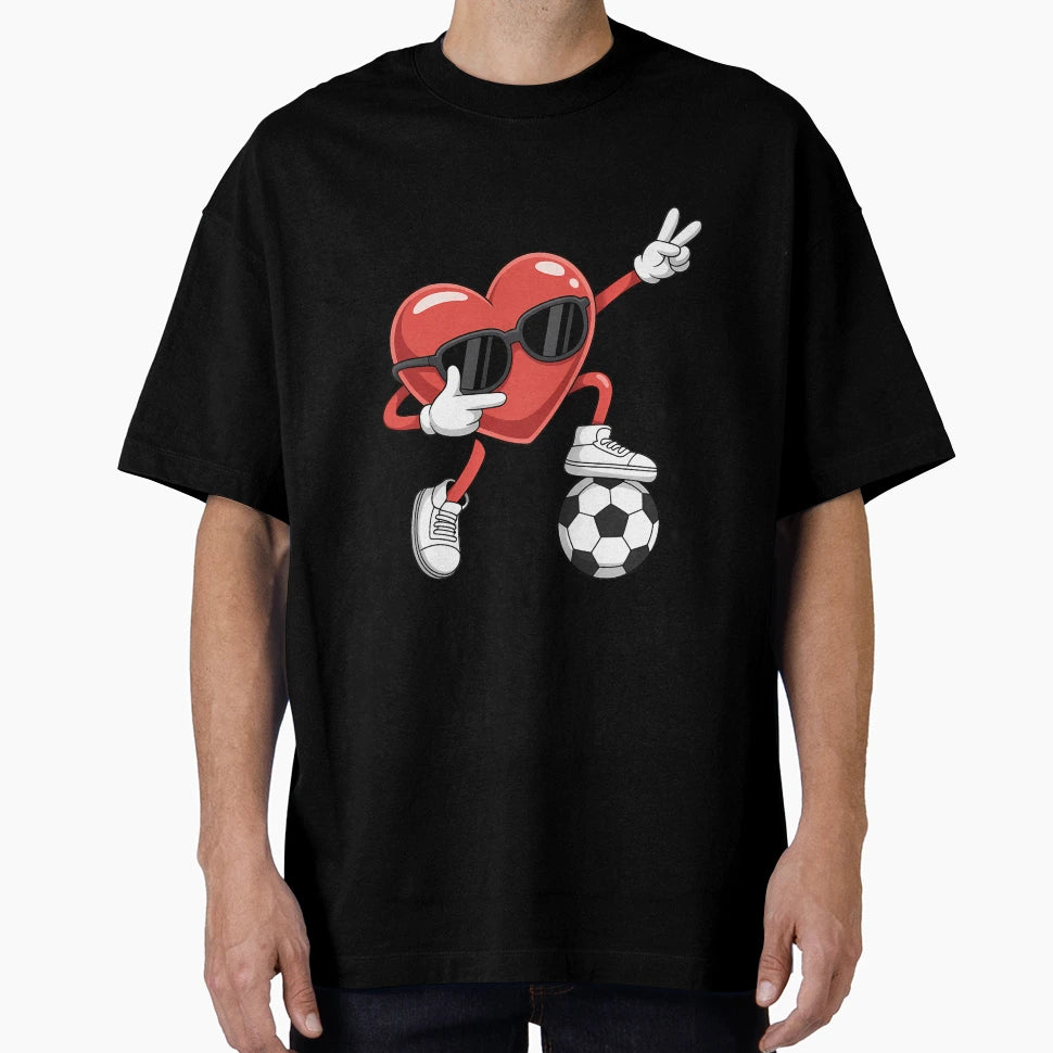 Dabbing Heart Dab Valentines Day T-Shirt - Streetwear Style for Adults - T-Shirt, Sweatshirt, Hoodie