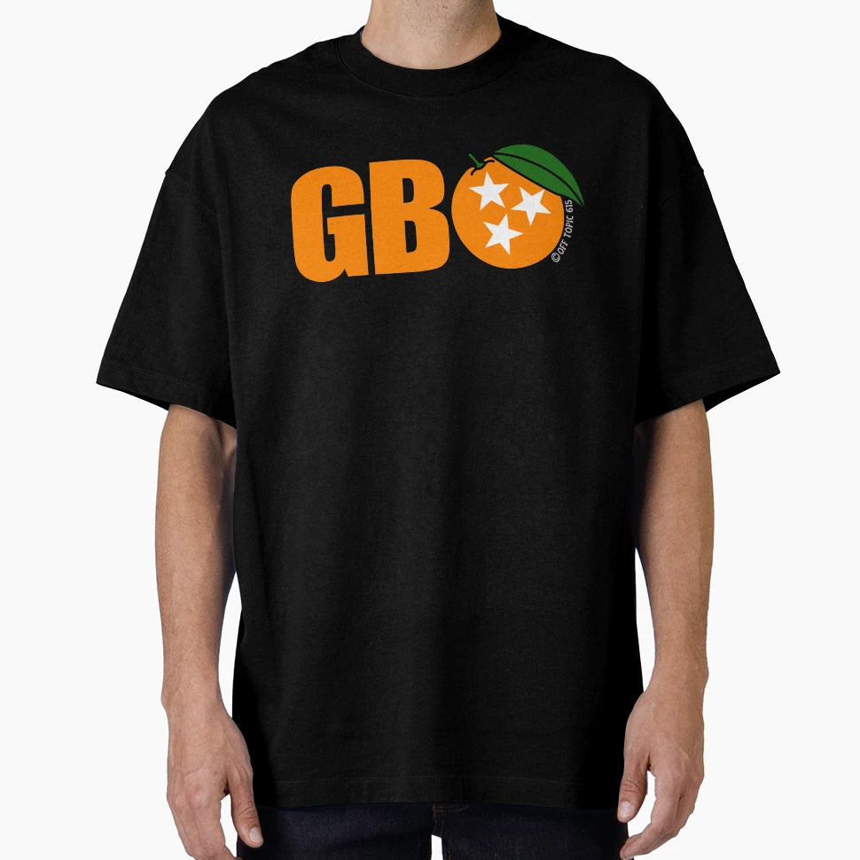 Go Big Orange Tri Star T-Shirt - Custom Art Print Unisex - T-Shirt, Sweatshirt, Hoodie