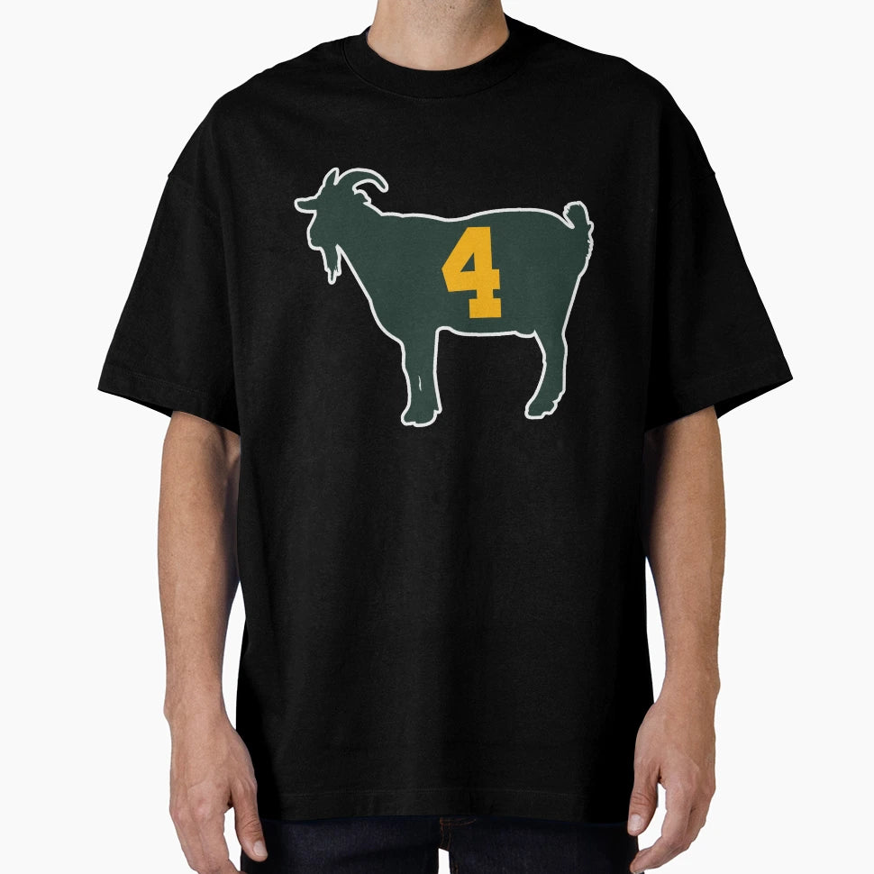 Goat Brett Favre T-Shirt - Casual Everyday Wear for Adults - T-Shirt, Sweatshirt, Hoodie