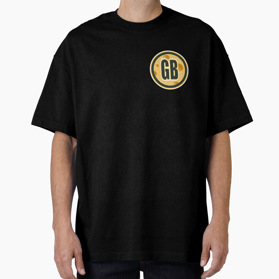 Gb Cheese Circle T-Shirt - Trendy Graphic Men Women - T-Shirt, Sweatshirt, Hoodie