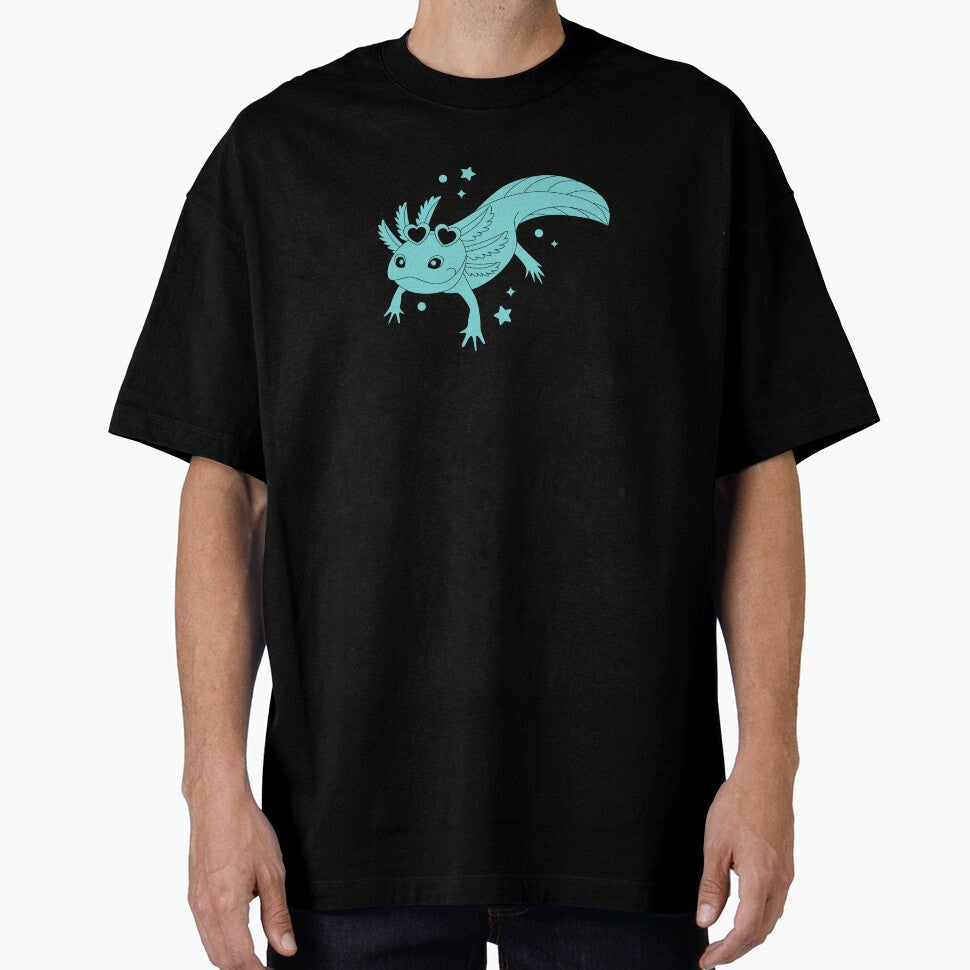 Axolotl Teal by 37jlee - Adult & Kids T-Shirts, Sweatshirts & Hoodies apparel design preview 1